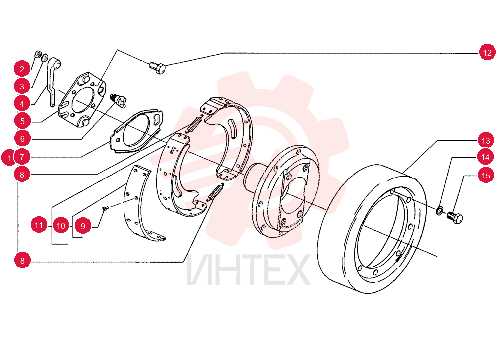 BRAKE ASSY.