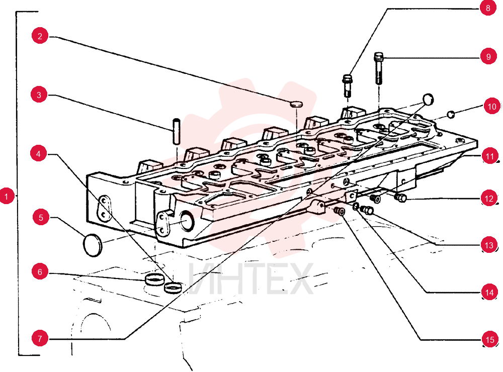 CYLINDER HEAD 75286743
