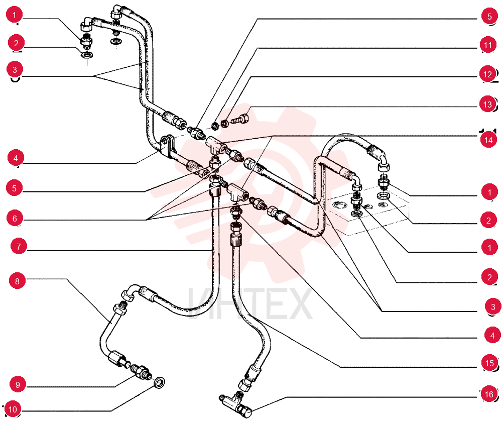 HYD CONNECTOR 75240377