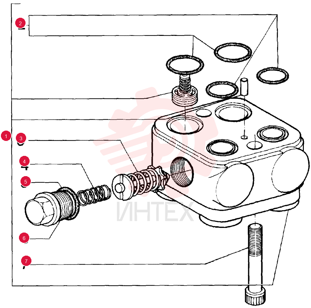 HYDRAULIC VALVE 76032524 (2)