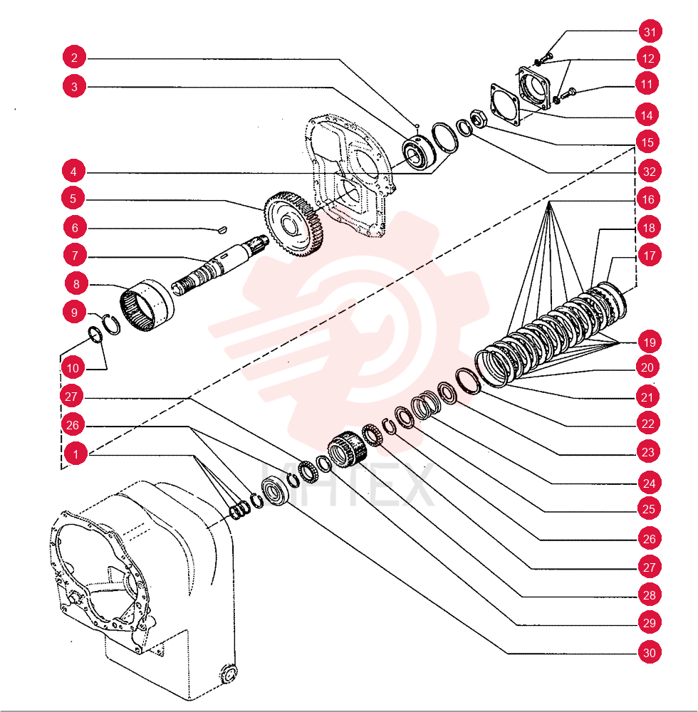 RING,Locking, 46.23mm ID x 50.8mm OD x 2.37mm Thk 70673875 (2)