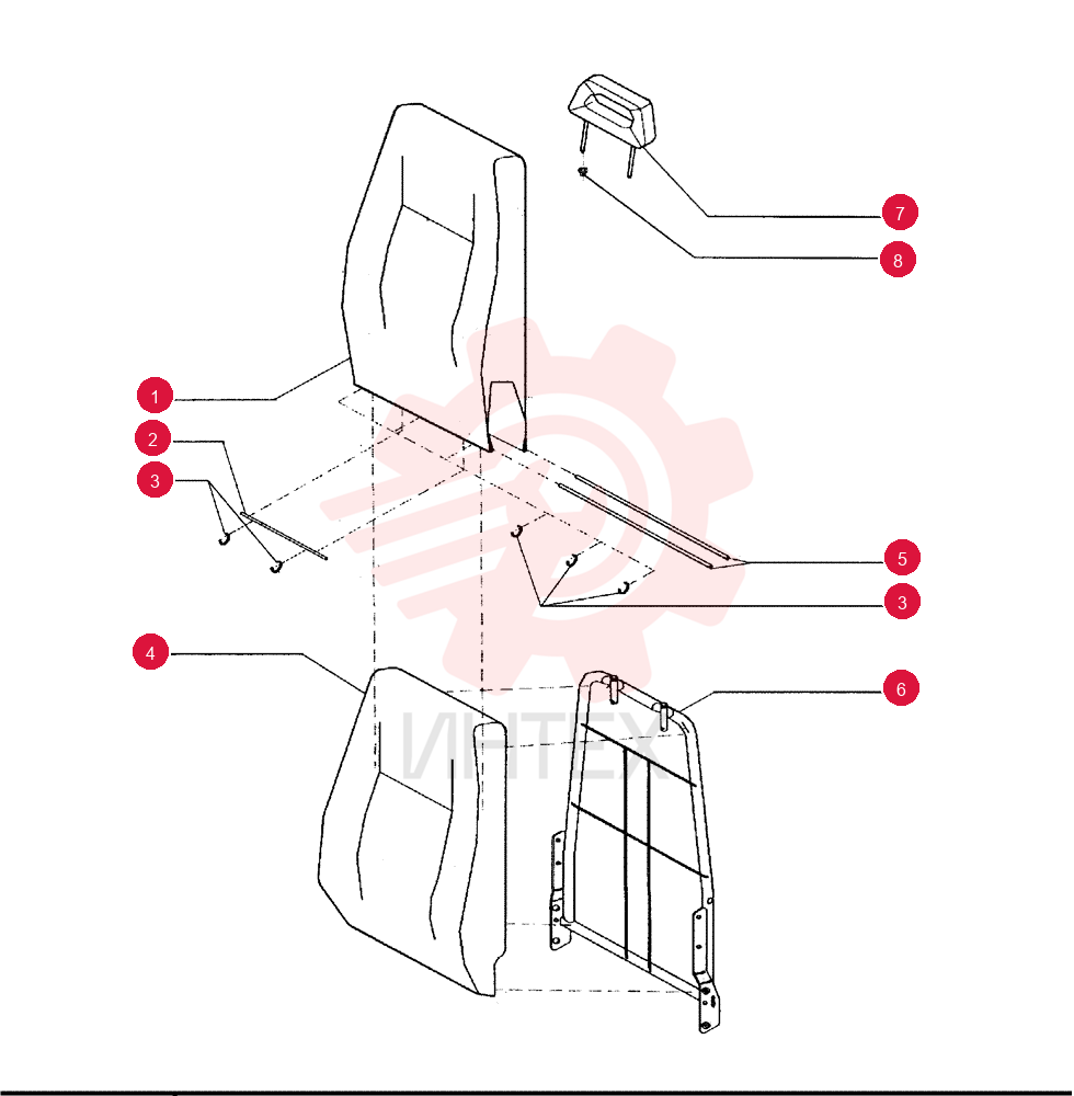 SEAT COVER 75313729