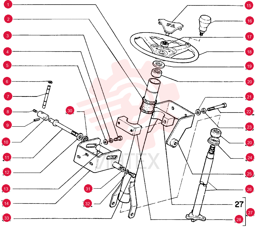 STEERING COLUMN 75239533