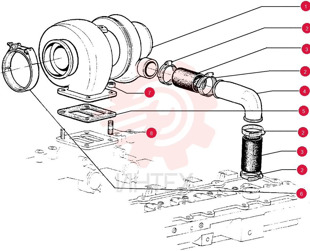 TURBOCHARGER 75286639