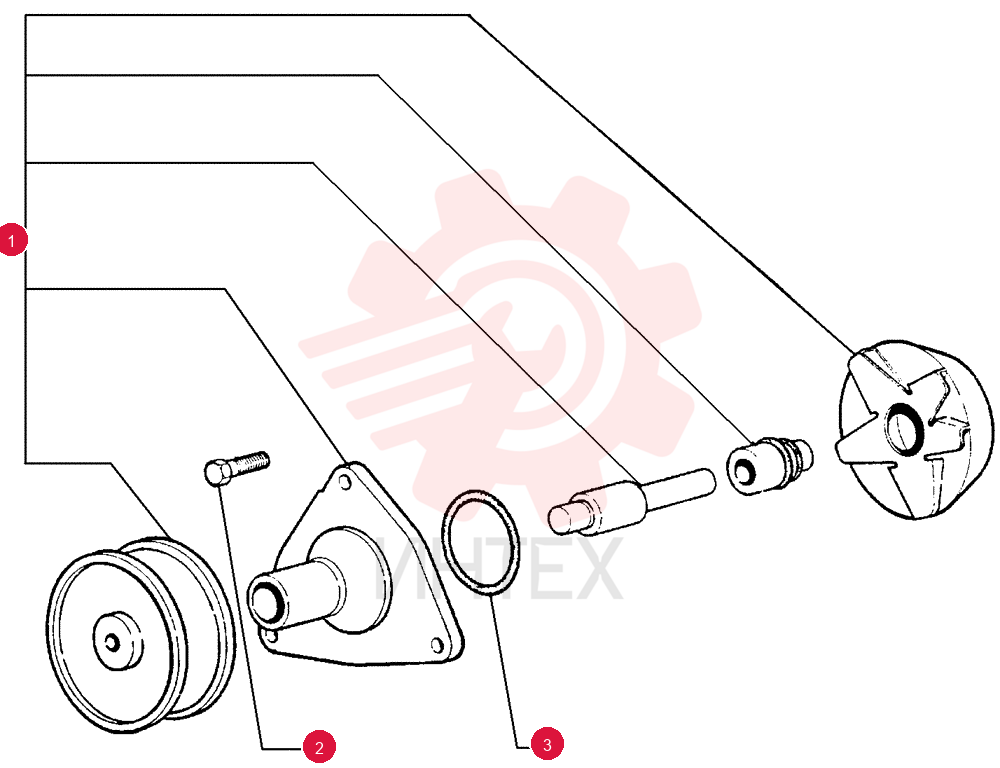 WATER PUMP 75286121