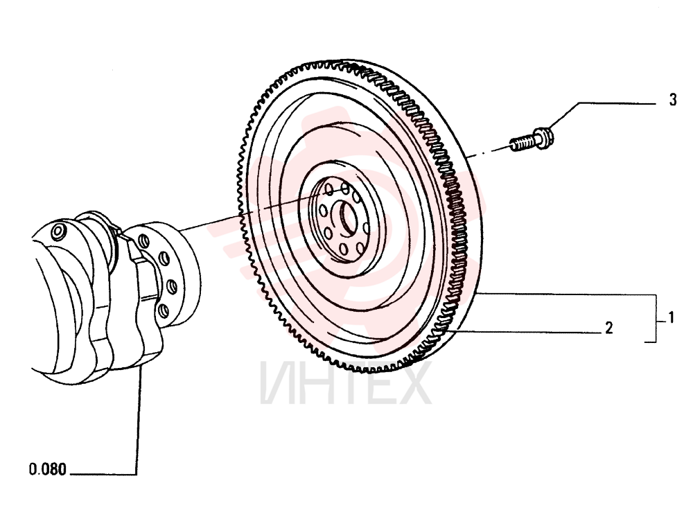 ENGINE FLYWHEEL
