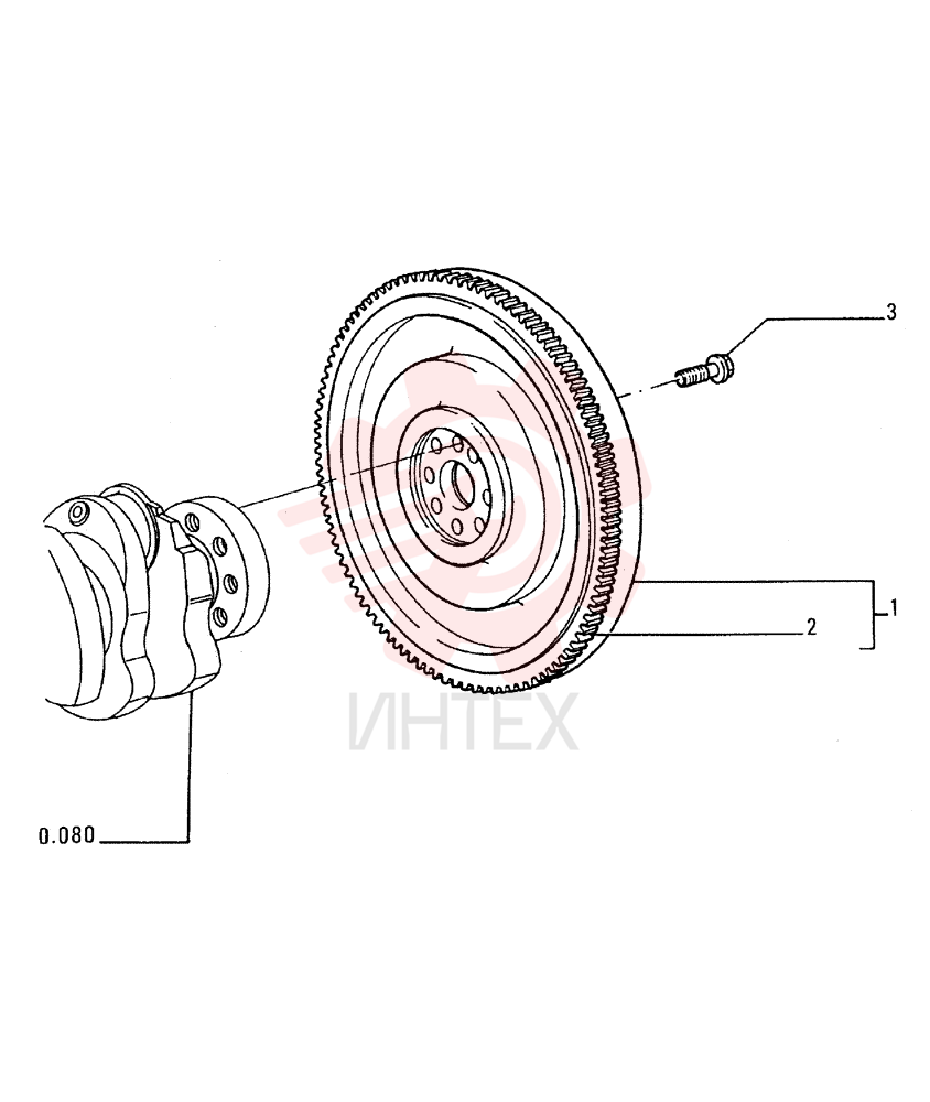 ENGINE FLYWHEEL