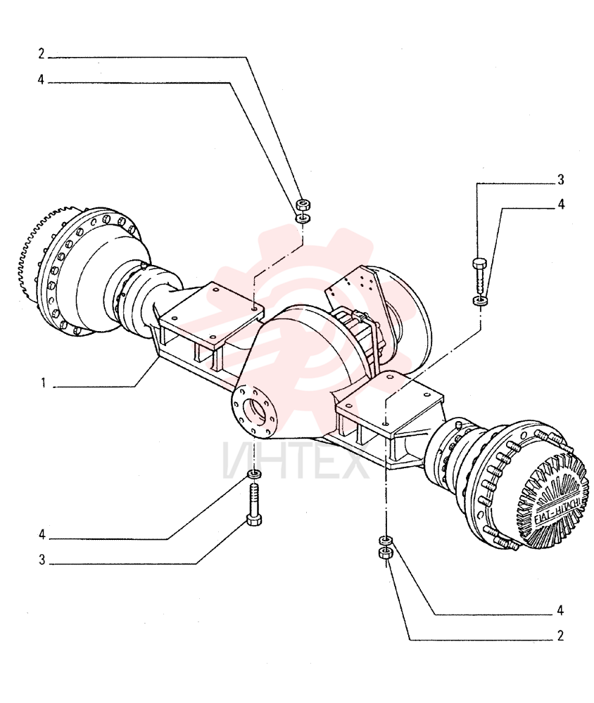 LIVE FRONT AXLE