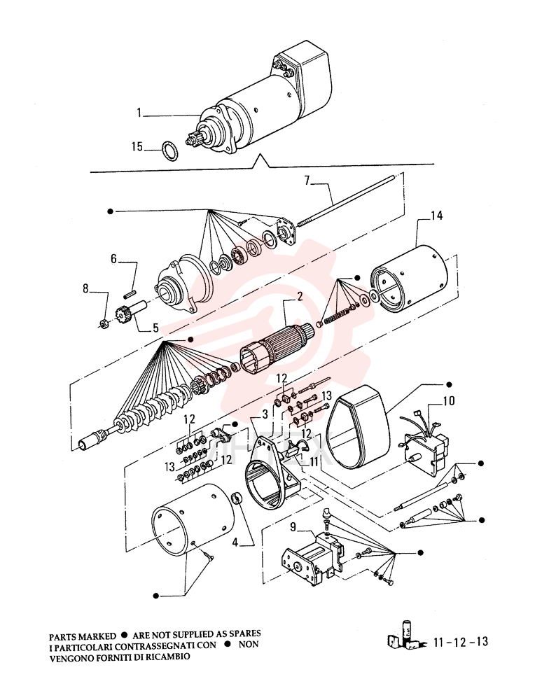 STARTER MOTOR 61317531