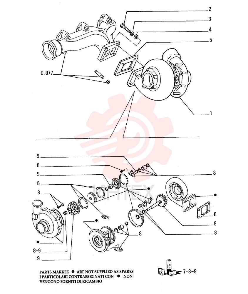 TURBOCHARGER 61315685