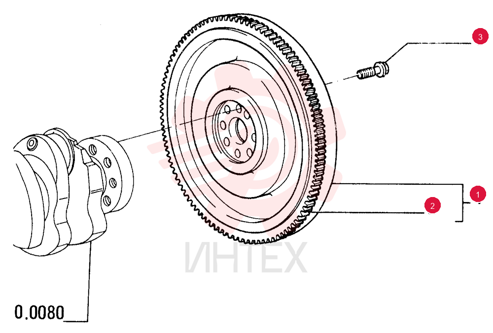 ENGINE FLYWHEEL