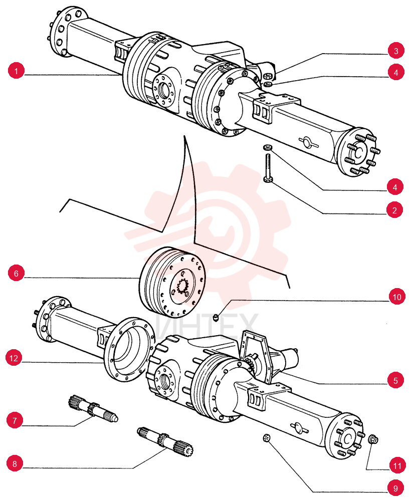 FRONT AXLE
