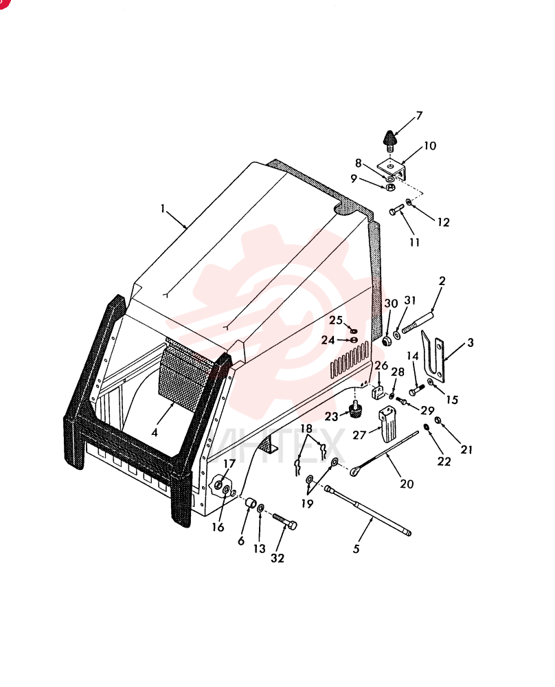 ENGINE HOOD PANEL