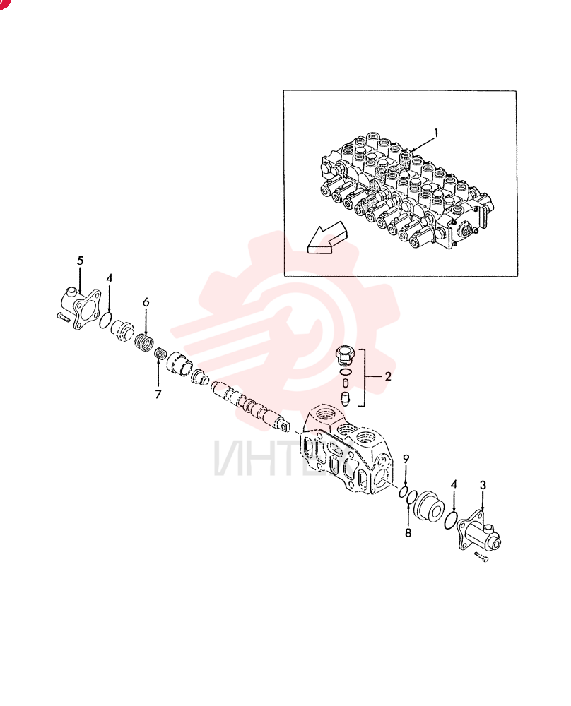 HYD VALVE SECTION 151618679