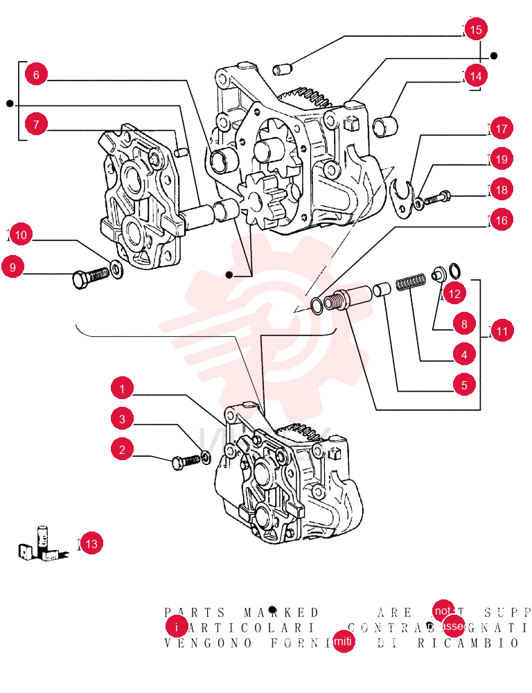 ENGINE OIL PUMP 4802609