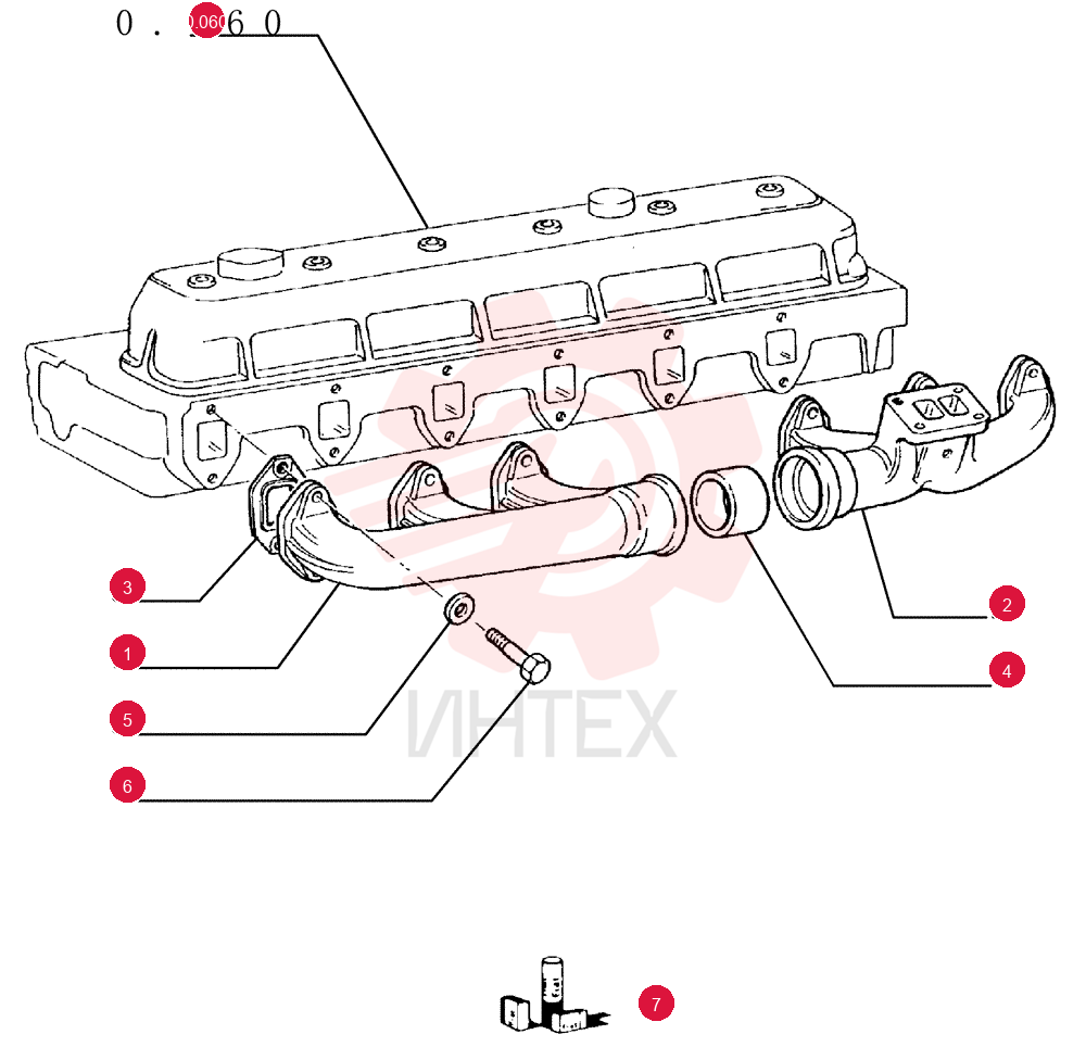 EXHAUST MANIFOLD 4817495