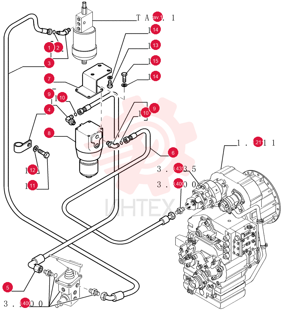 HYD CONNECTOR 79067050 (2)