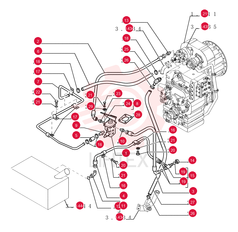 HYDRAULIC VALVE 76036552