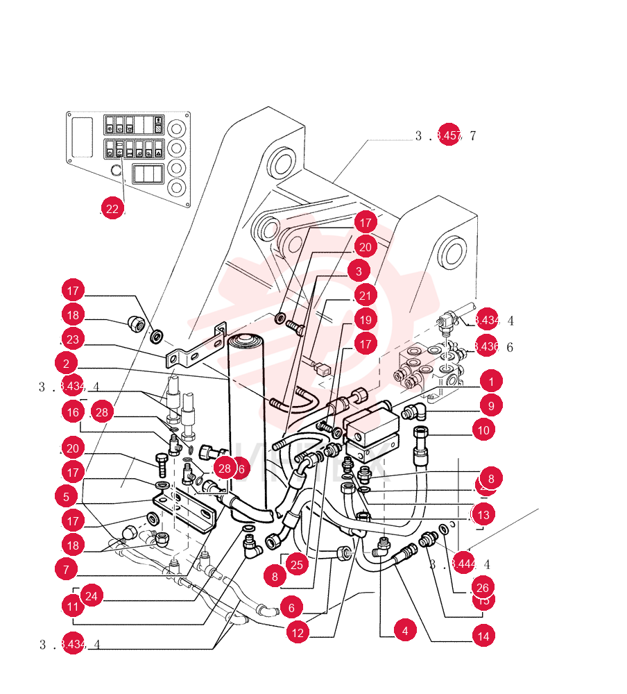 HYDRAULIC VALVE 76036553