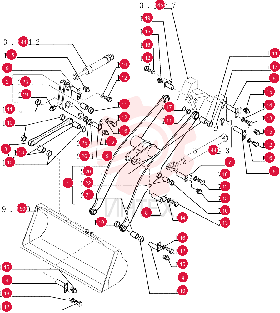 LIFT ARM 76037943