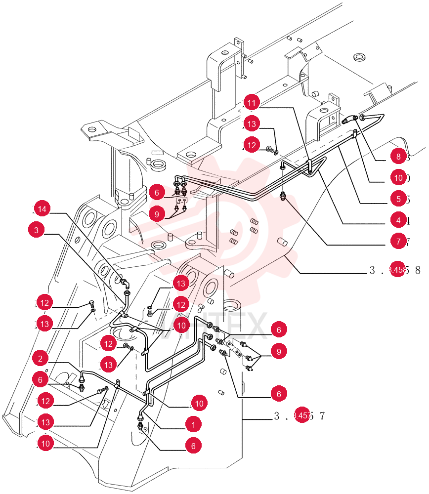 RIGID TUBE 76042278