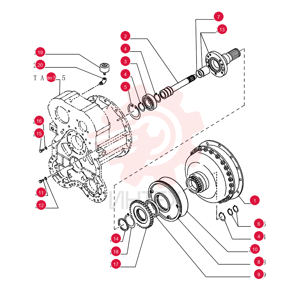 TORQUE CONVERTER 76042809