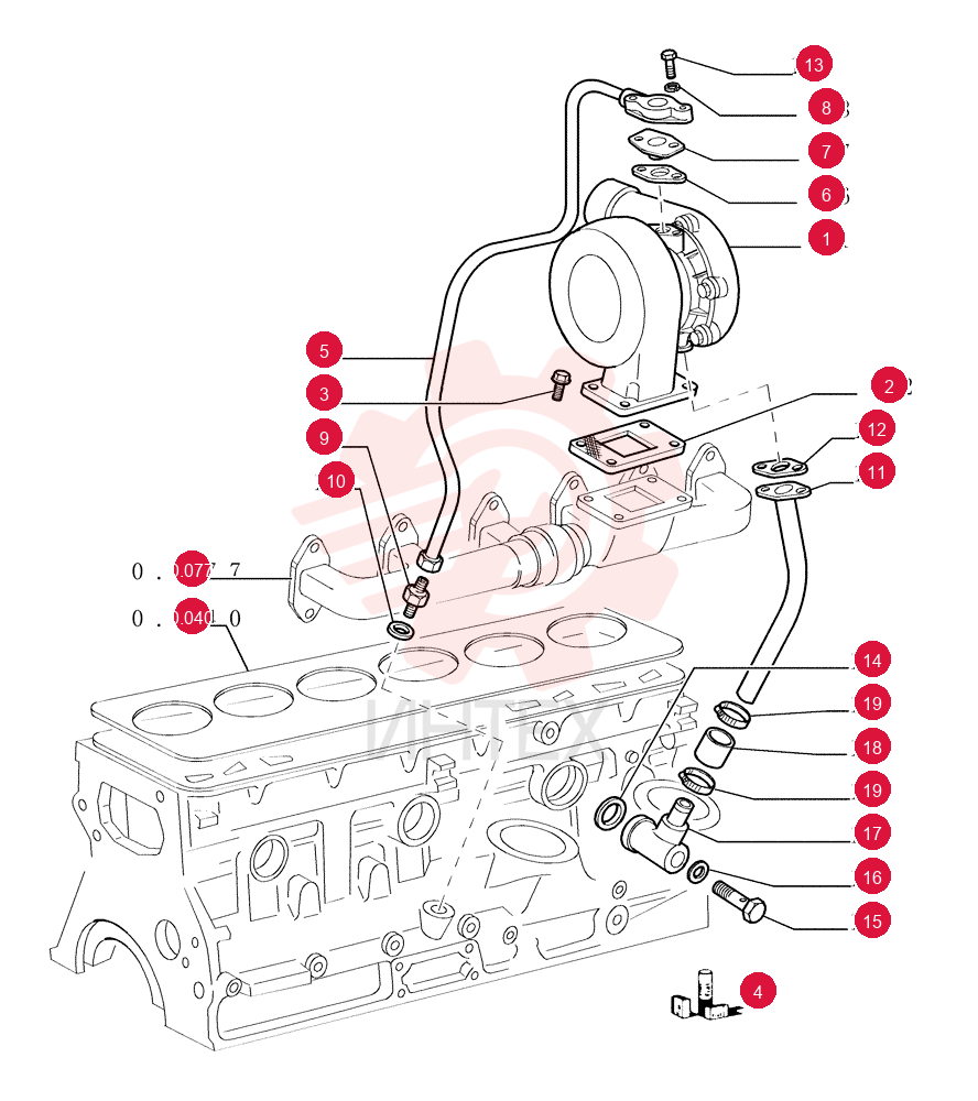 TURBOCHARGER 99459813