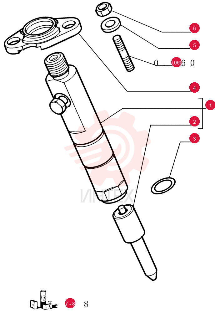 FUEL SYSTEM INJECTOR 99469340