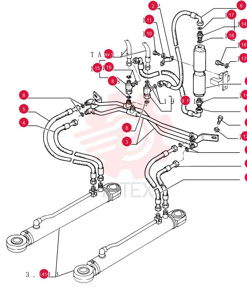 HYDRAULIC VALVE 76042599