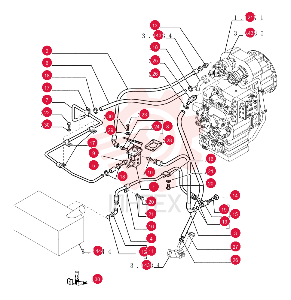 HYDRAULIC VALVE 76036552