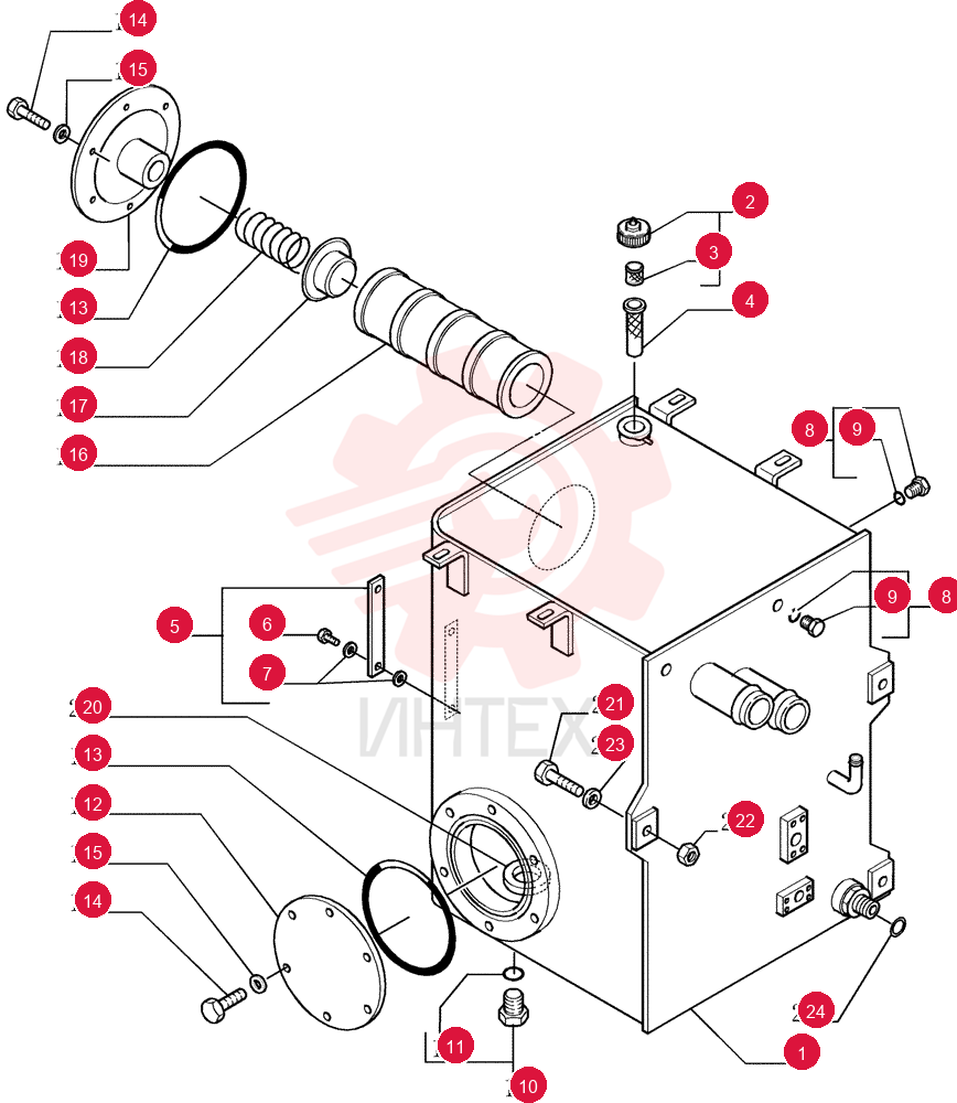 HYDRAULIC OIL RESERVOIR