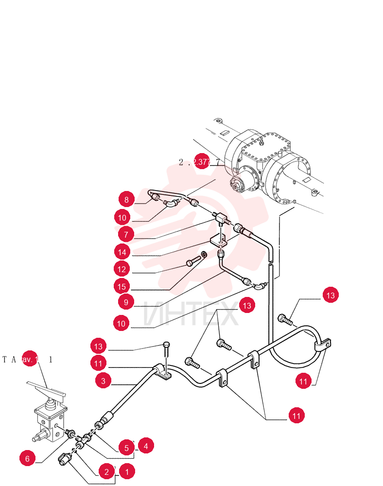 HYDRAULIC VALVE,M14 x 1.5