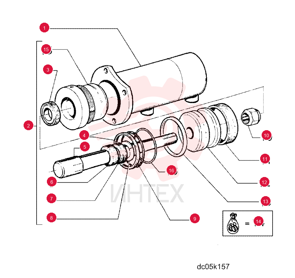 CYLINDER,66.3mm Bore Dia