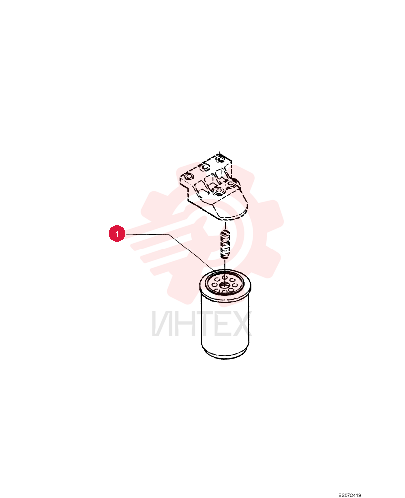 FUEL FILTER 71100722