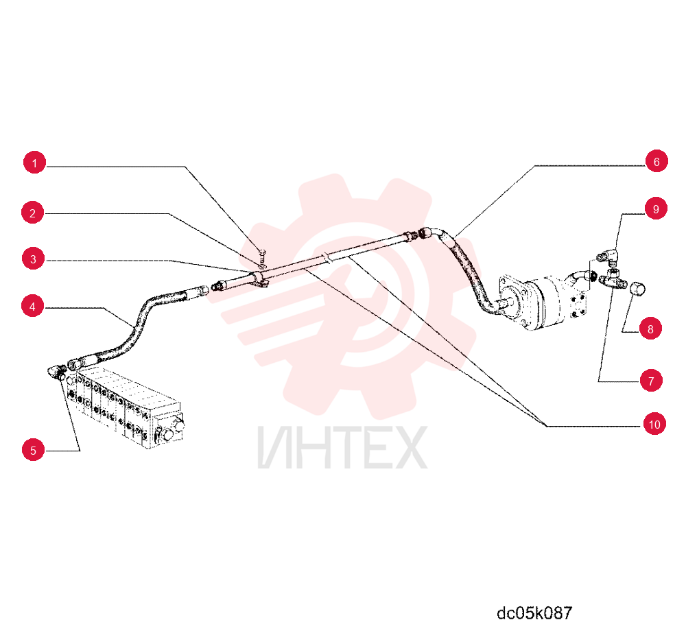 SCREW,Hex, M8 x 16mm, Cl 10.9, Full Thd 16043231 (1)