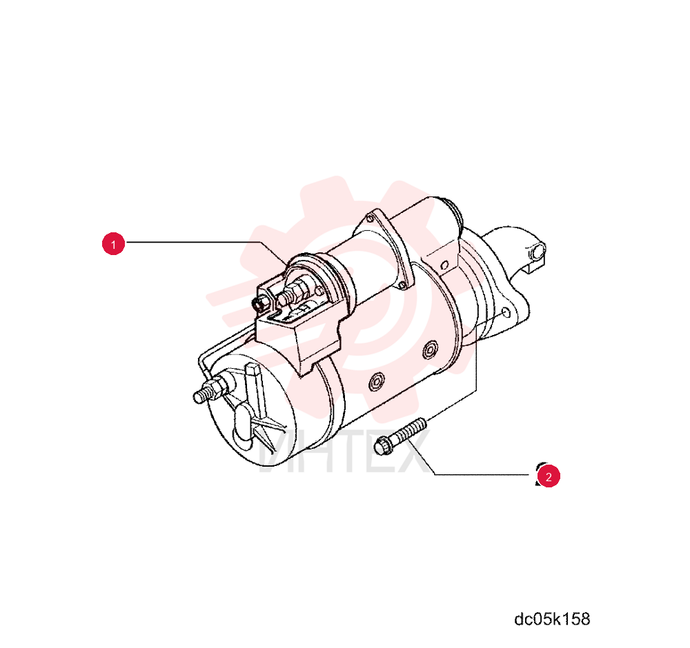 STARTER MOTOR 75264240