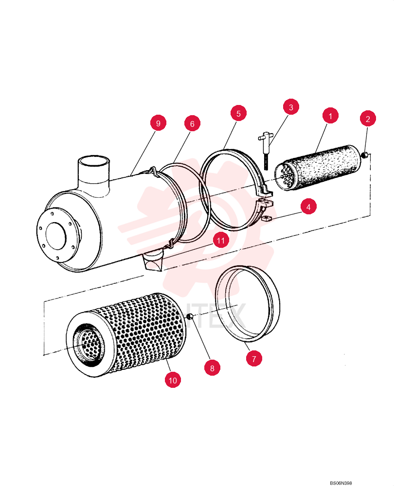 AIR FILTER 75312872