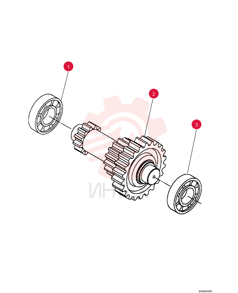 BEARING ASSY 75288486
