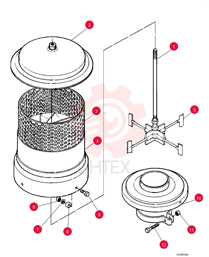 FILTER ASSY 75261234 (2)