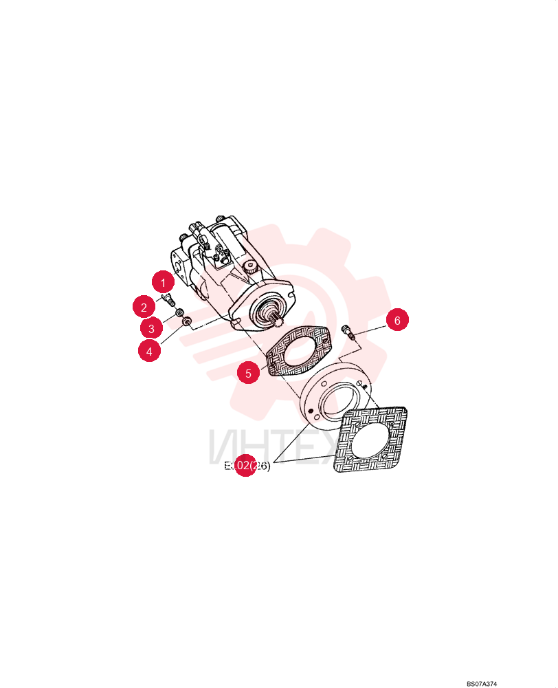 HYDRAULIC PUMP,90 CC