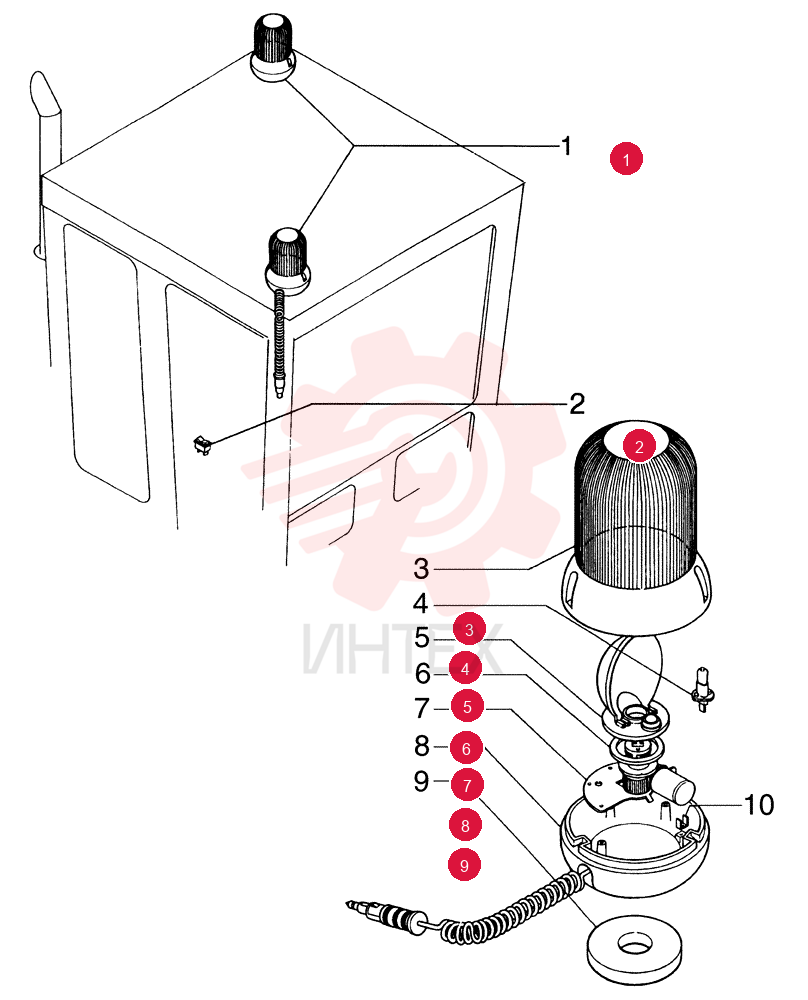 BEACON,24V, 70W