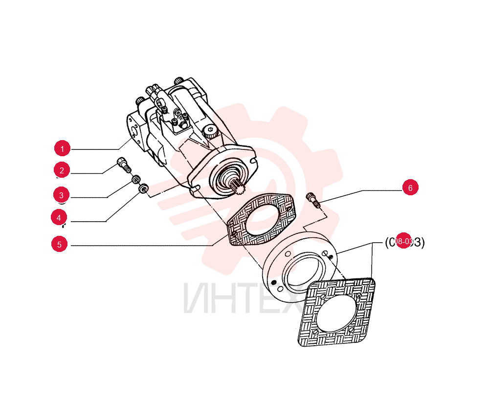 HYDRAULIC PUMP,90 CC