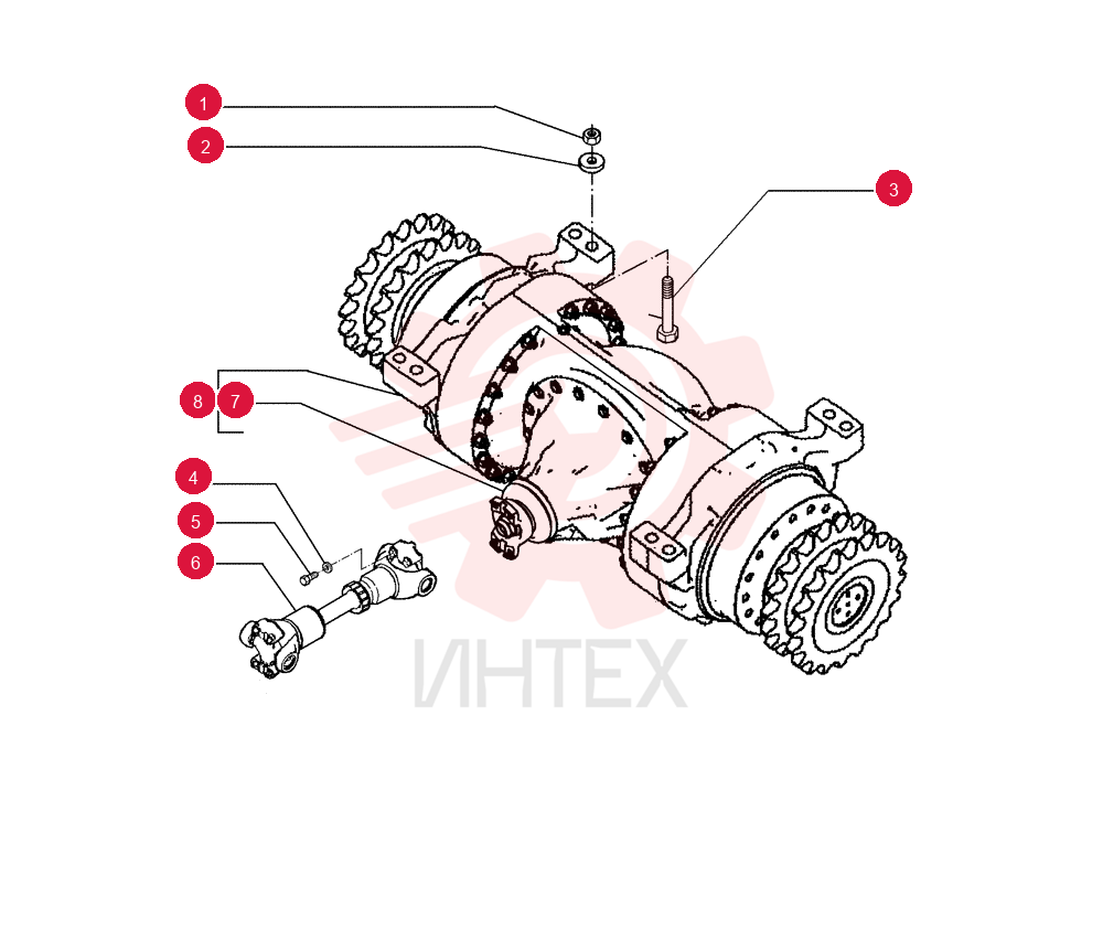NUT,M24 x 2, Cl 10