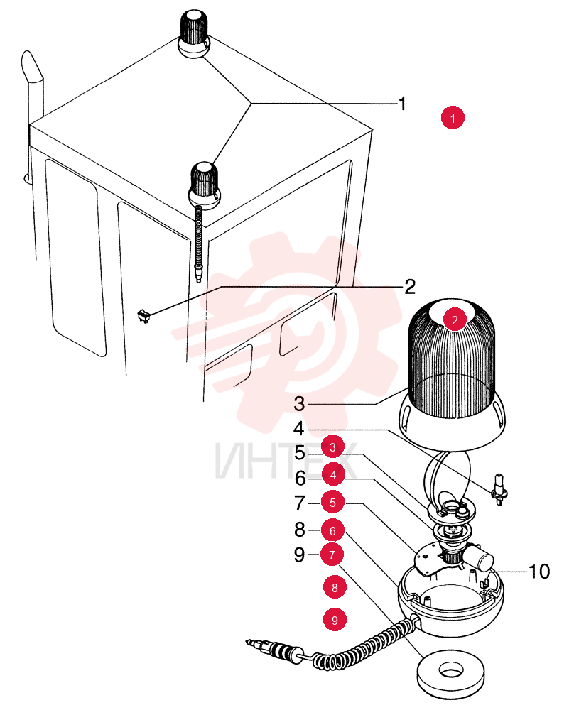 BEACON,24V, 70W