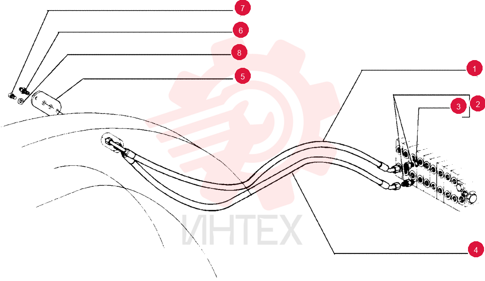 FLEXIBLE HOSE 75251187