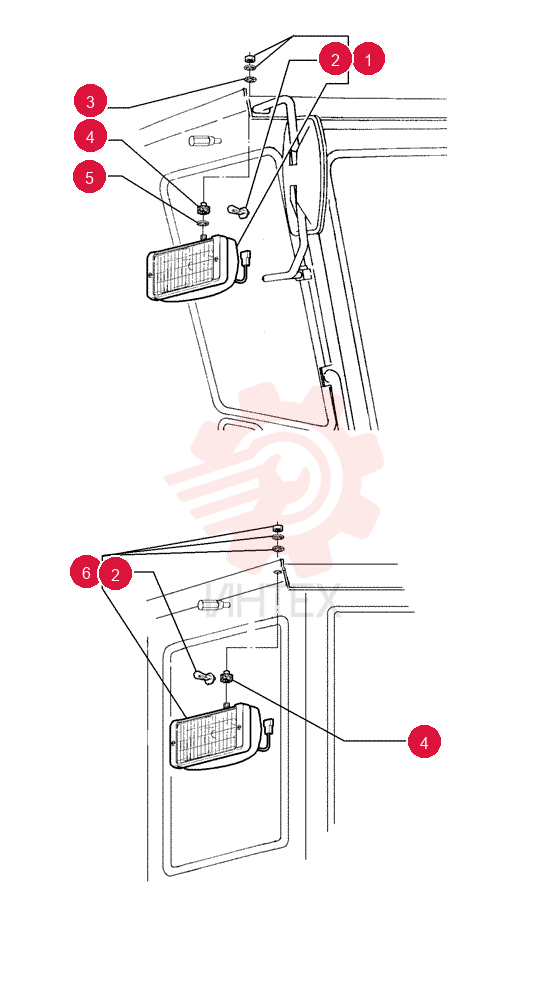 FRONT LAMP 75253793