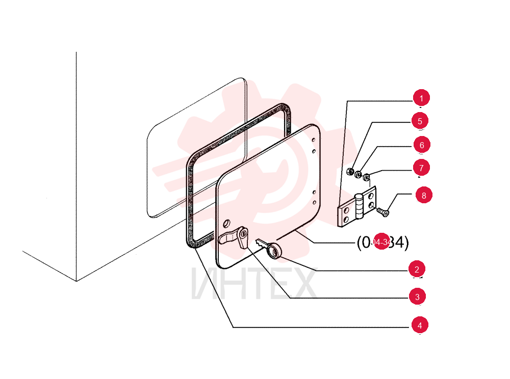 HINGE 75313357