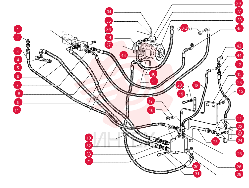HYD CONNECTOR 75257337