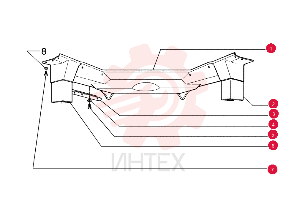 PLASTIC PLATE 71103241