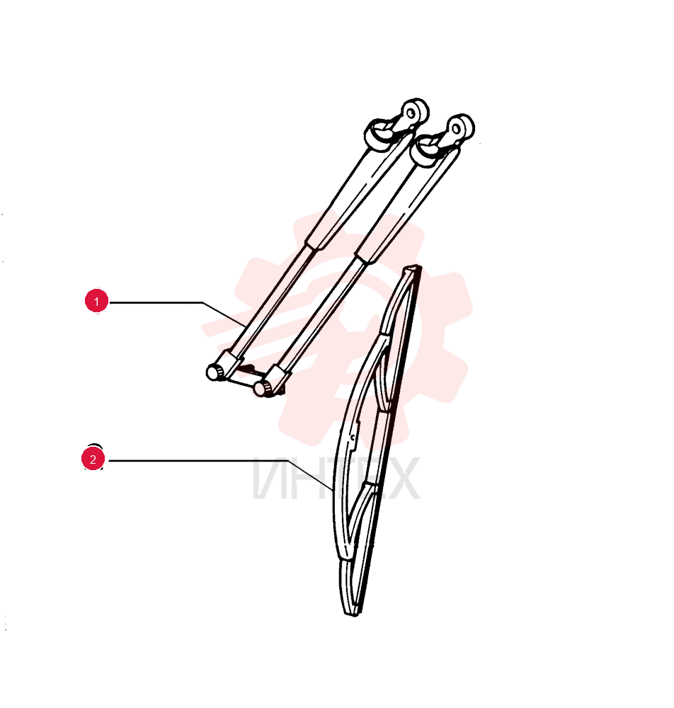 WIPER ARM 75313346